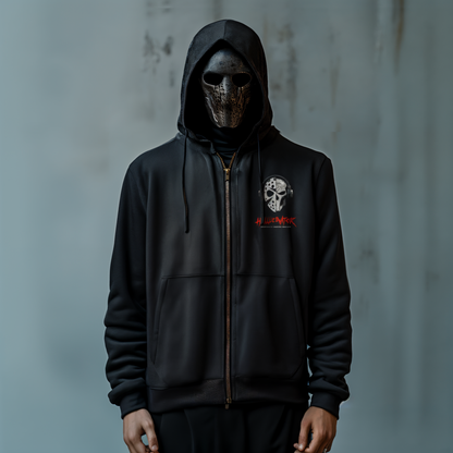 Hallucinator x Undead 2043 limited zip up hoodie