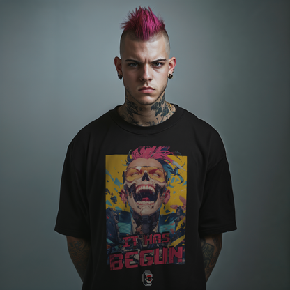It Has Begun Yellow Punk Tee US