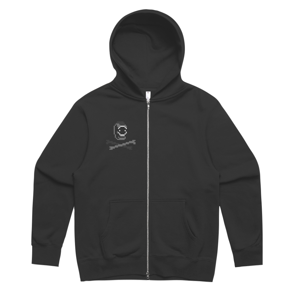 Skull And Bones Premium Heavy Zip Hood – Undead 2043