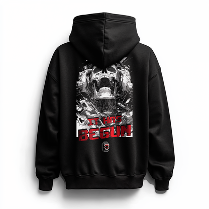 Undead 2043 Team Full Zip Hooded Sweatshirt